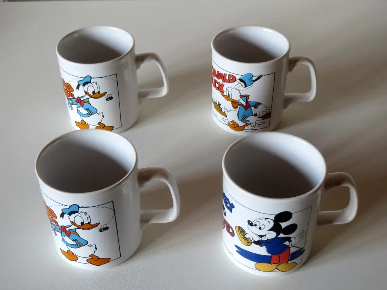Billede 1 - 4 Retro Disney krus fra 70’erne