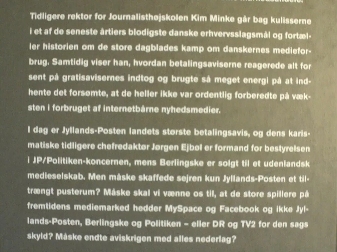 Billede 2 - aviskrigen - dagblade i overlevelseskamp, af kim m