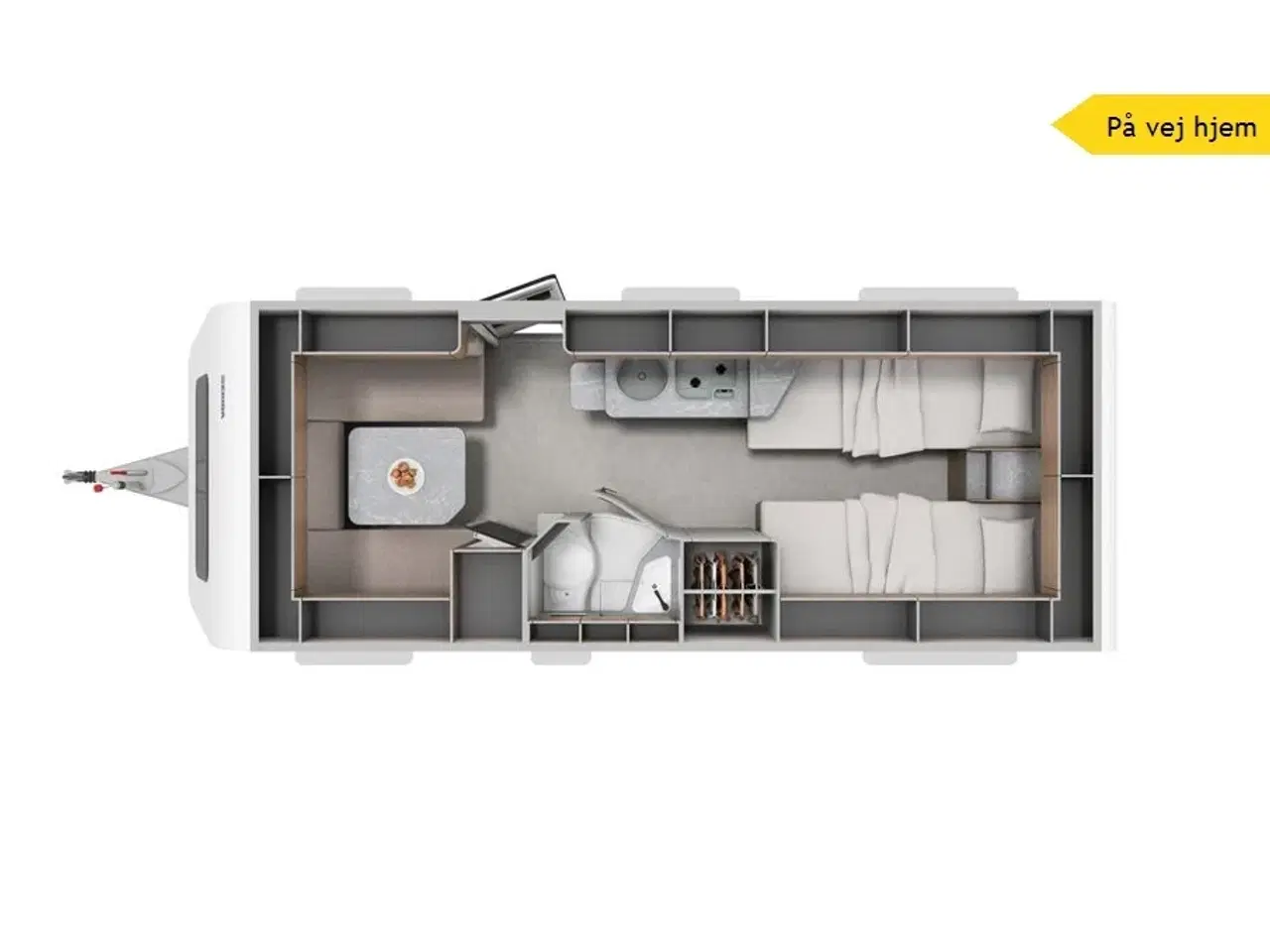 Billede 1 - 2026 - Eriba   Lækker Eriba med enkeltsenge fra Hinshøj Caravan
