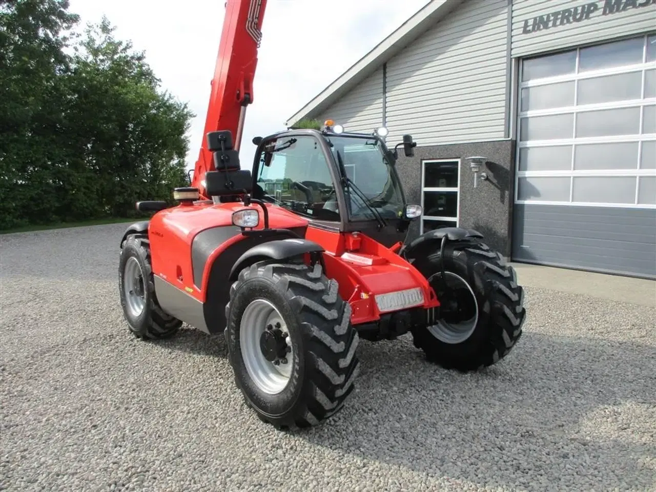 Billede 18 - Manitou MT932 Comfort Dansk maskine, med hydrauliske pallegafler.