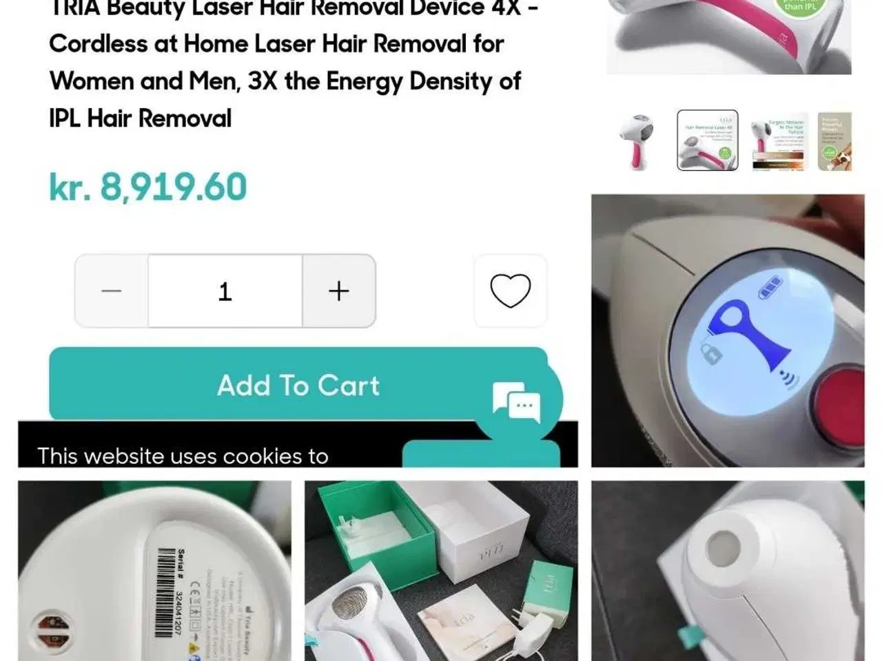 Billede 2 - Tria Beauty Laser Hair Removal 4X