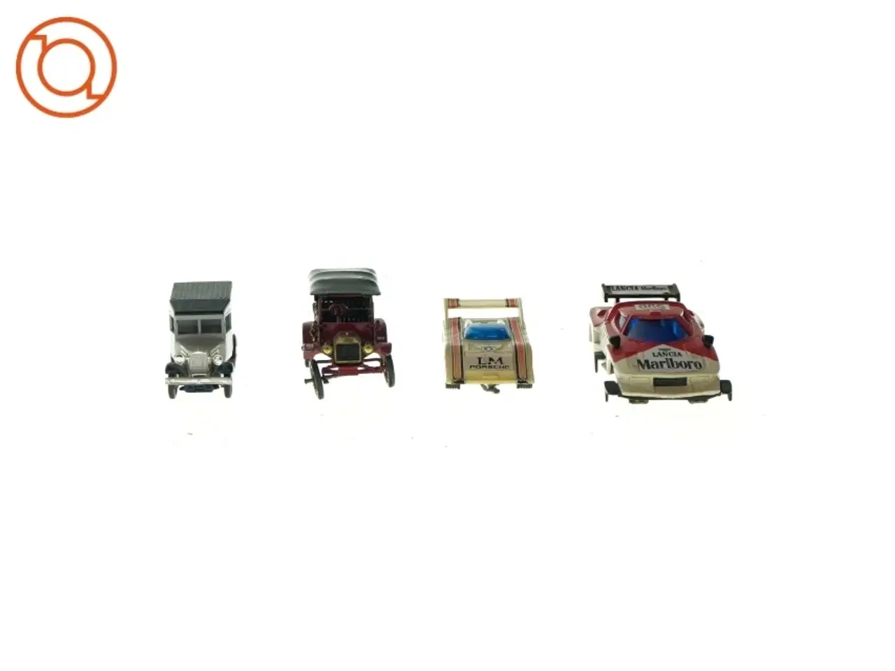 Billede 2 - Gamle biler (4 stk) (str. L: 8 til 12 cm)