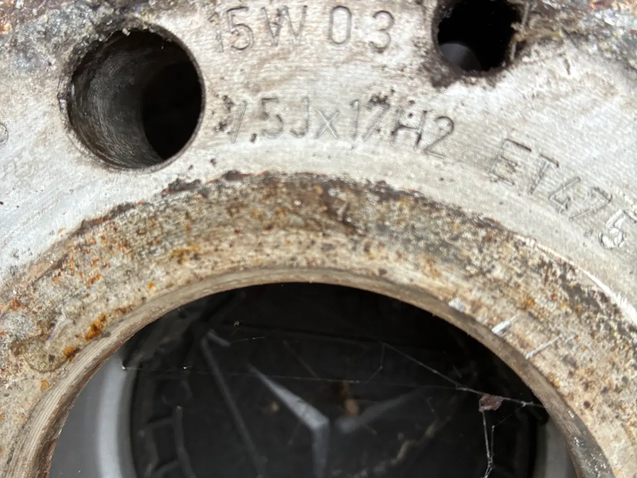 Billede 10 - Originale Mercedes alufælge med gode vinterdæk