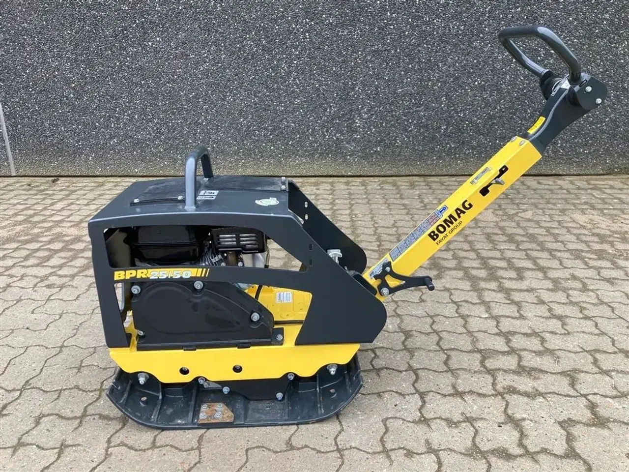 Billede 3 - Bomag BPR 25/50 Regulering af vibrator og motoromdrejninger fra håndtag