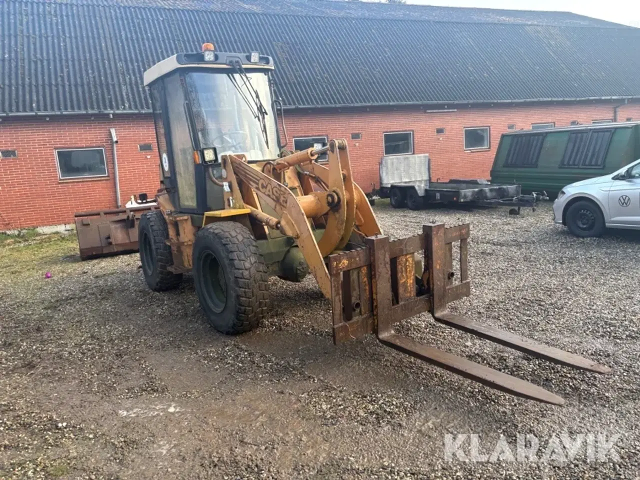 Billede 3 - Hjullæsser Case 121B