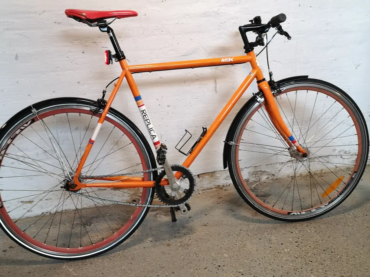 Billede 17 - MBK 28" 58 cm Orange REPLICA  1 gear , 2 nye dæk, 
