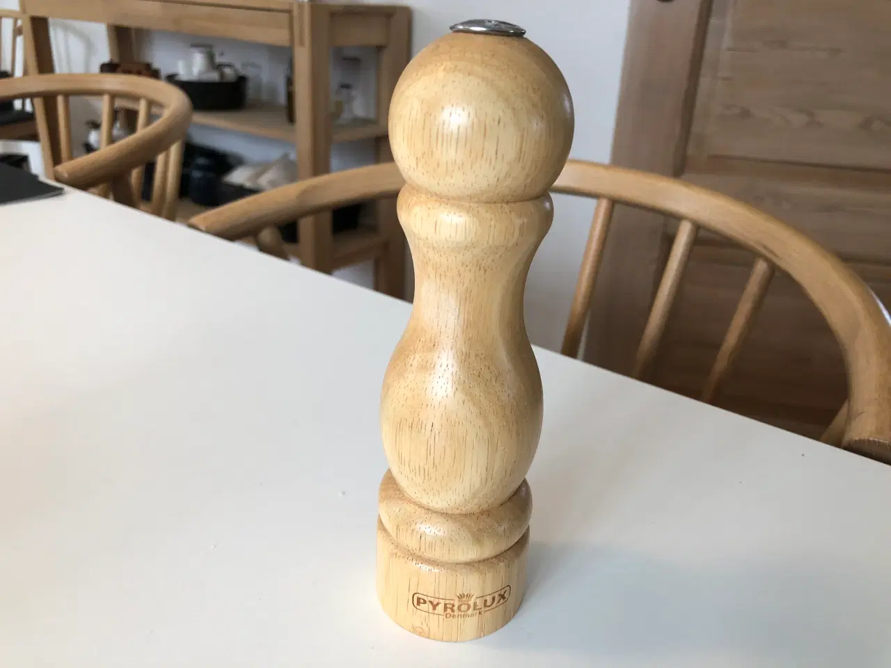 Billede 1 - Saltbøsse i træ fra Pyrolux