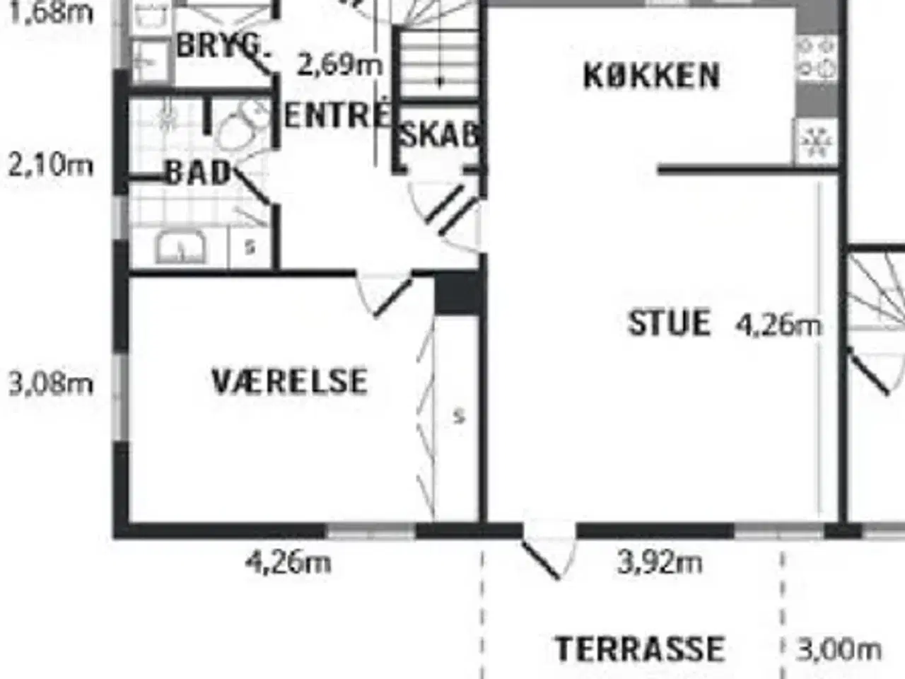 Billede 1 - Lejlighed udlejes i  stuehus, Karup J, Viborg