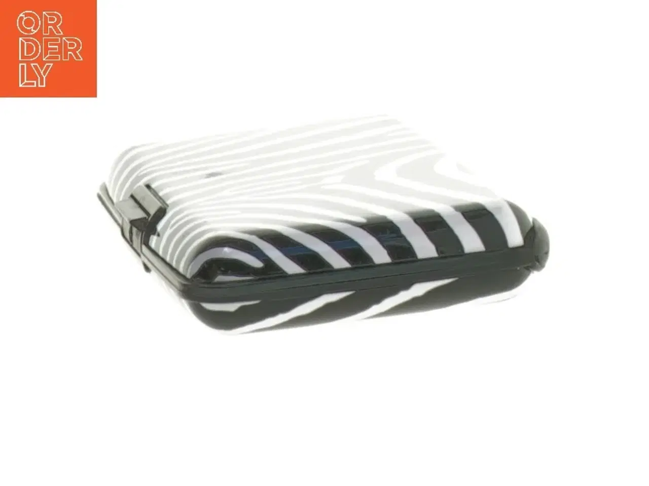 Billede 6 - Zebra-mønstret etui (str. 11 x. 7,5 cm)