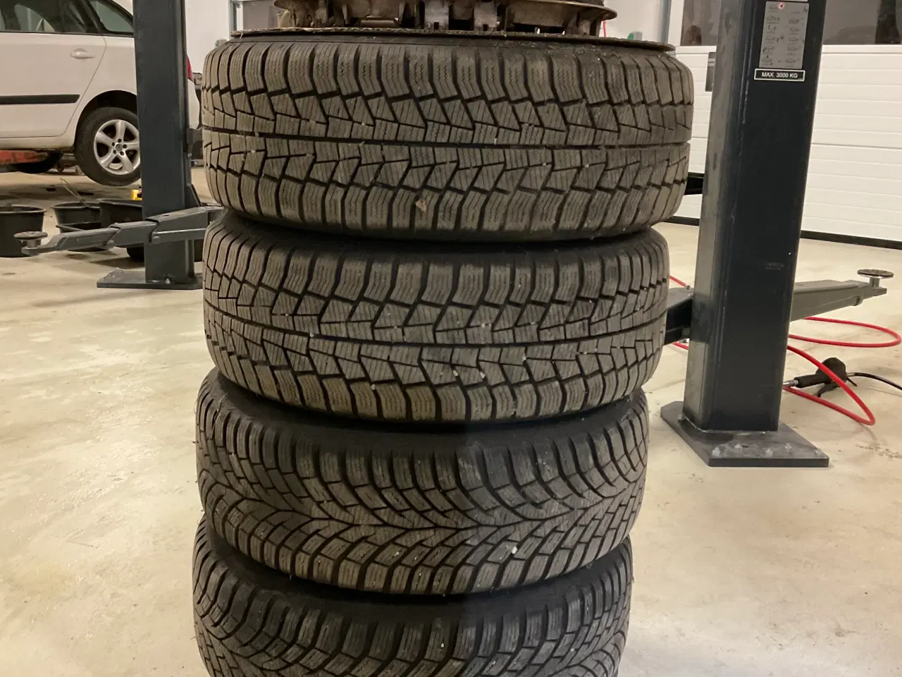 Billede 2 - Fælge med vinterdæk til Opel Astra G og H
