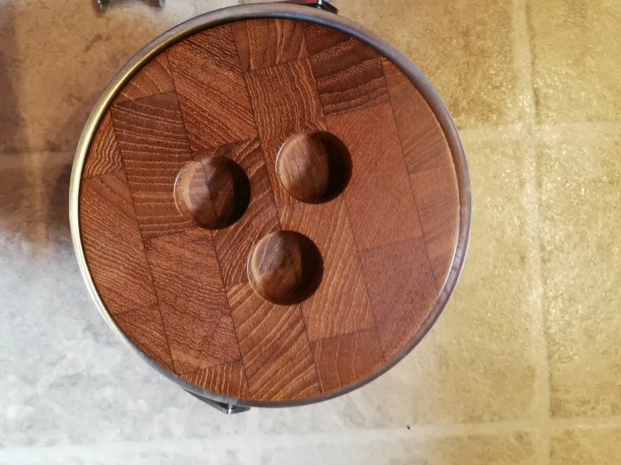 Billede 3 - Stelton isspand med flot trælåg og tang.