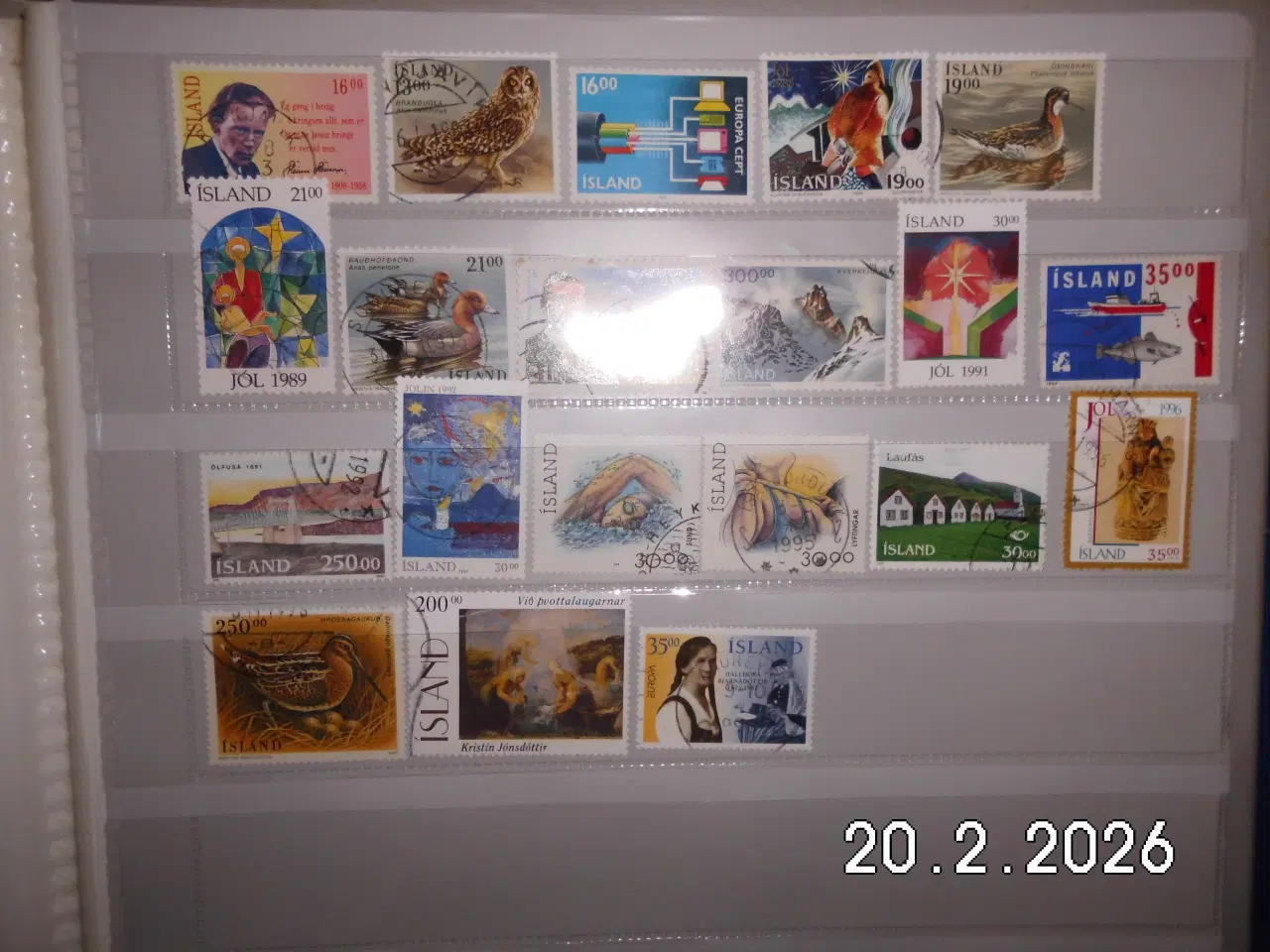 Billede 6 - islandske frimærker