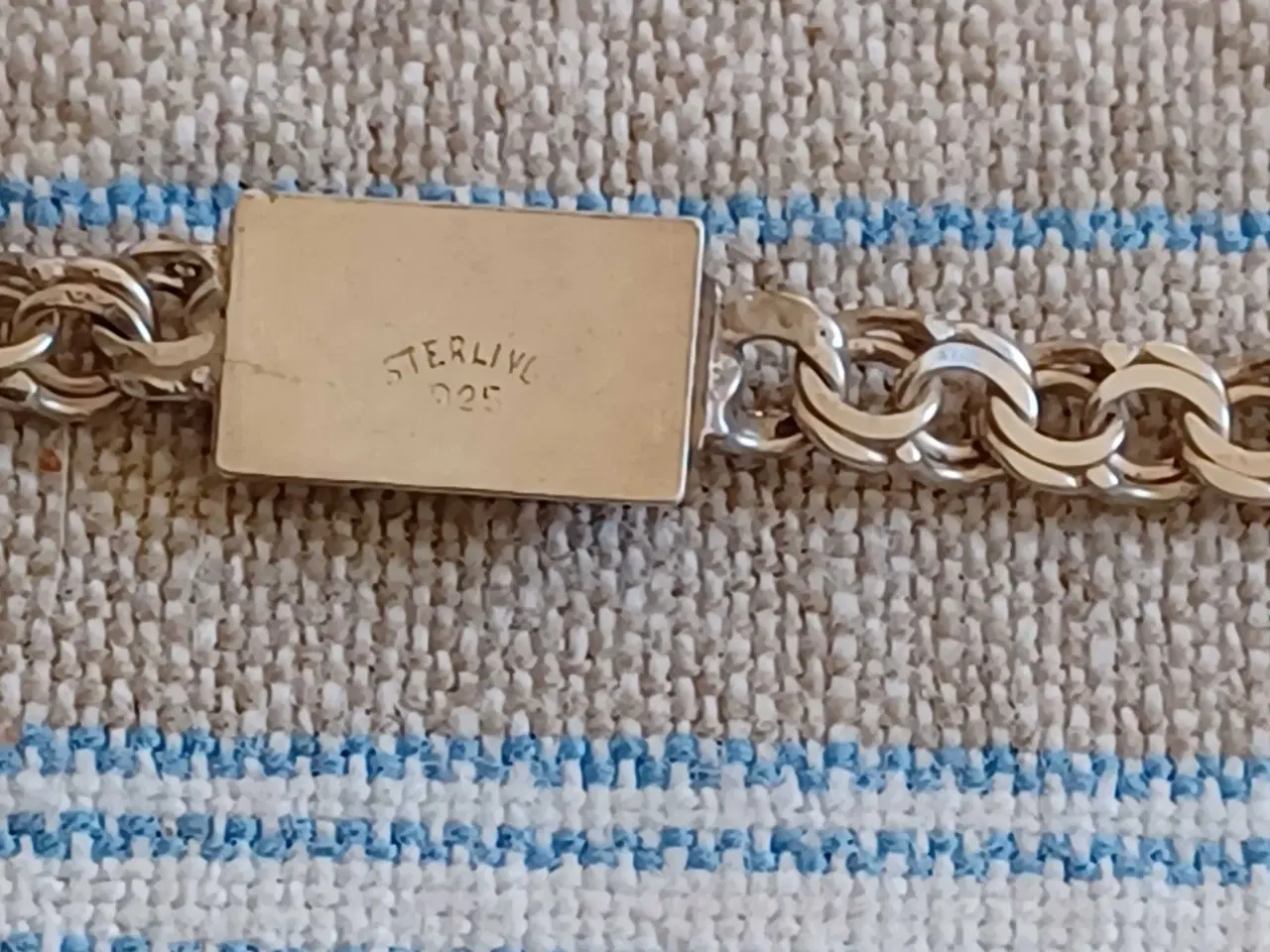 Billede 2 - Ældre sølvkæde