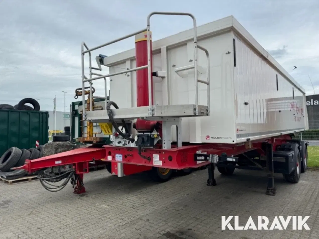 Billede 1 - Trailer Lagendorf SKA20-7,85M City med tippelad