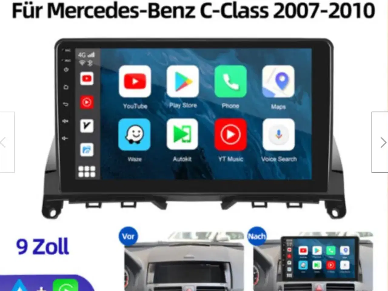 Billede 1 - Android 11 Car Stereo Carplay (NY)