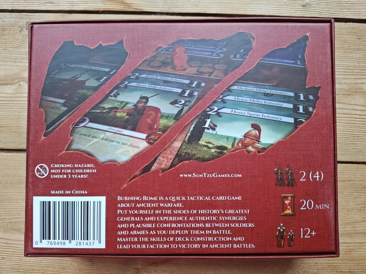 Billede 2 - Burning Rome Rome's Nightmare Brætspil