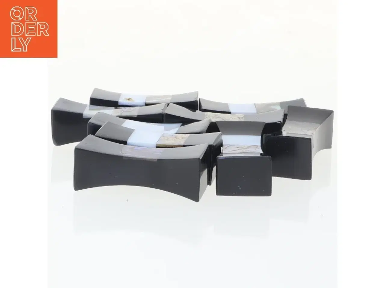 Billede 2 - 9 stk. Holdere til spisepinde (str. 4x1,5x1,5 cm)