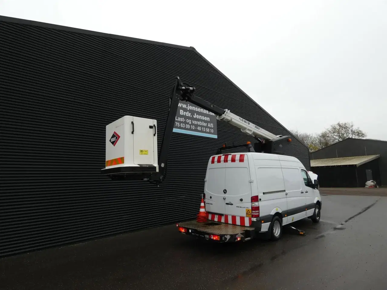 Billede 2 - Mercedes-Benz Sprinter LASTBIL MED LIFT 2,1 D 516 2,1L 163HK 163HK Lastbil