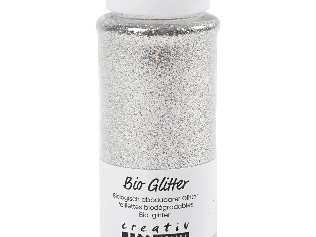 Billede 1 - Bio-glimmer, sølv, 140ml/ 1 ds.