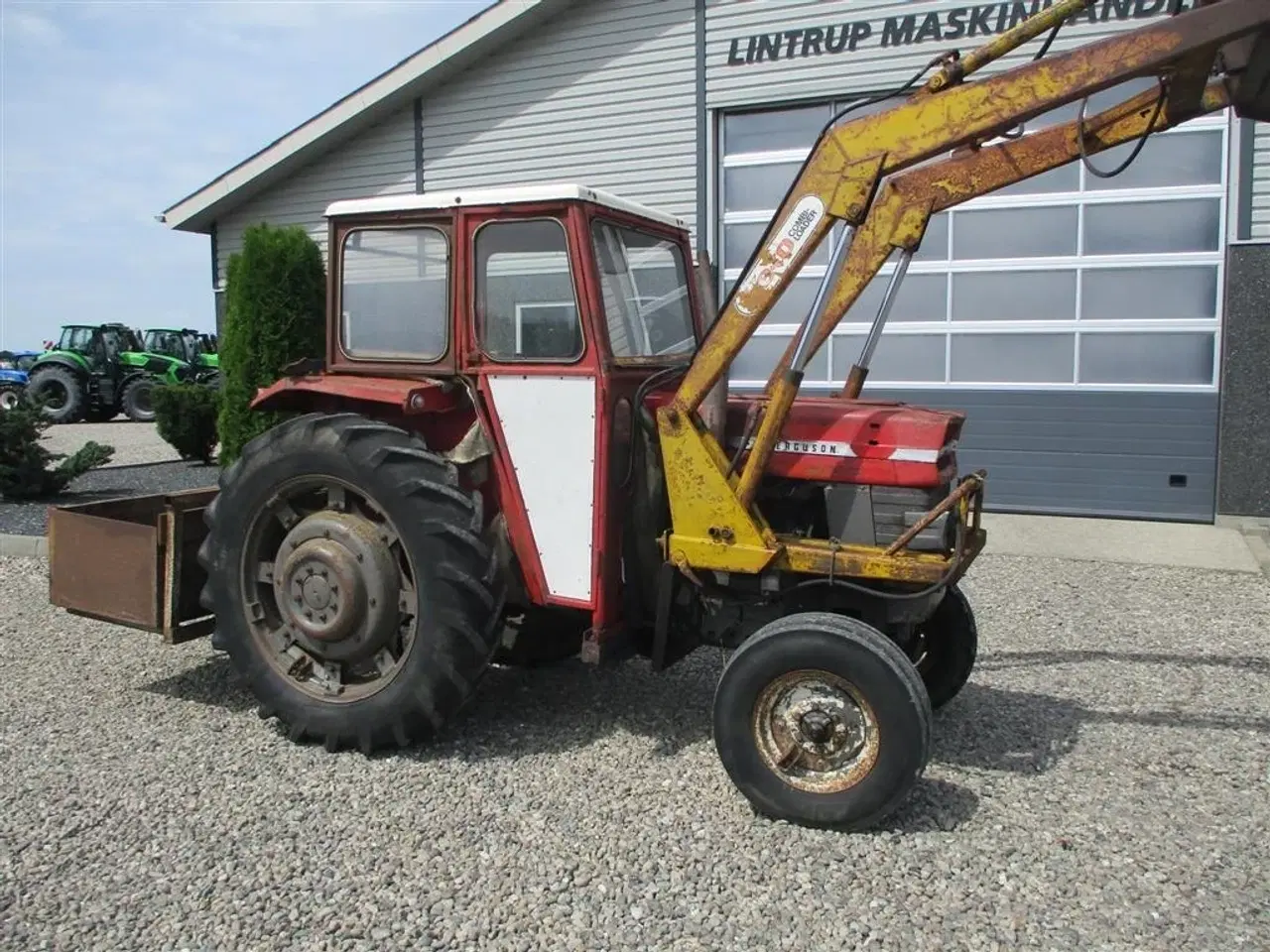 Billede 15 - Massey Ferguson 165 Med Veto 900 fuldhydraulisk læsser med greb