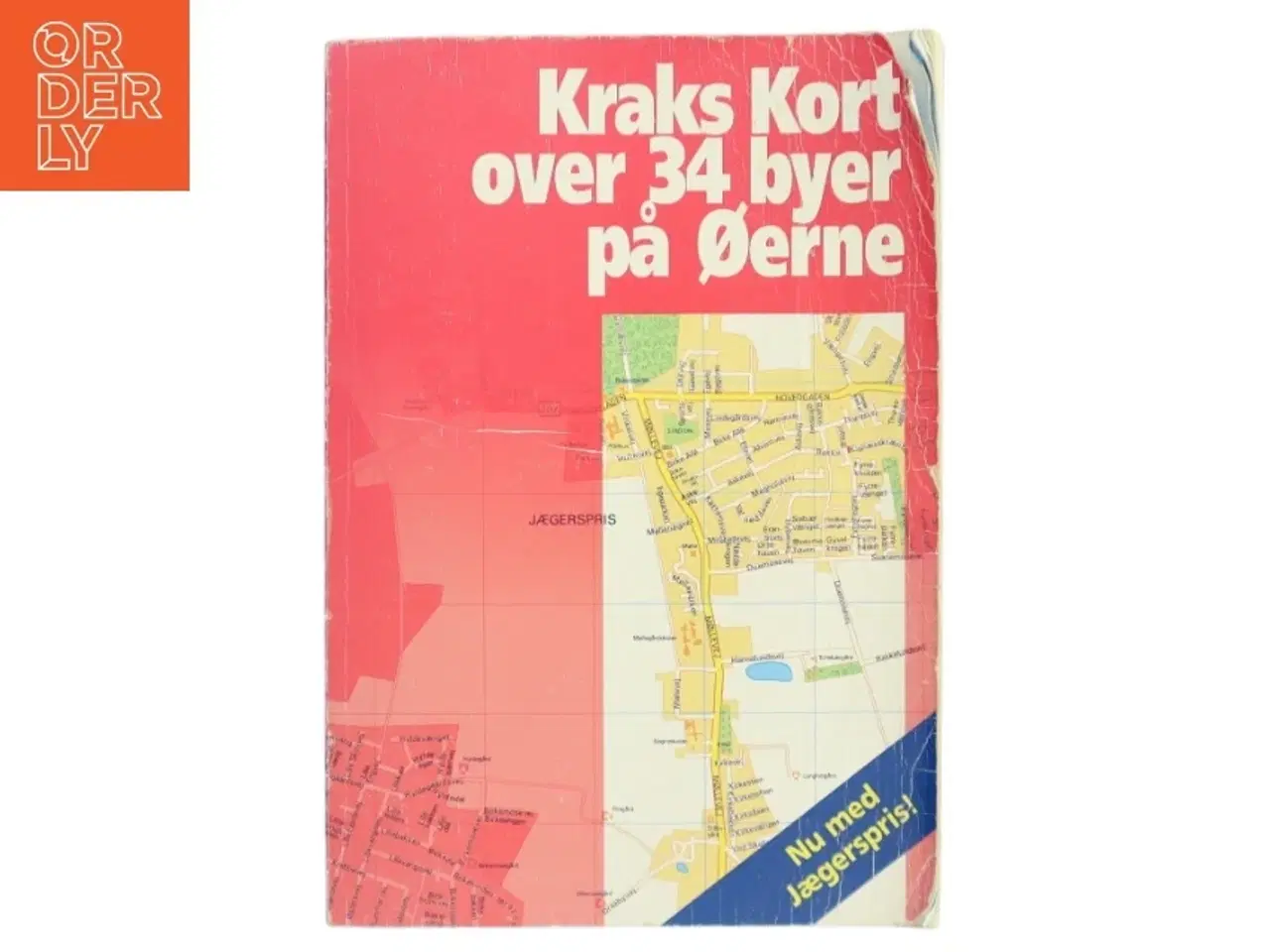 Billede 1 - Kraks Kort over 34 byer på Øerne (Bog)