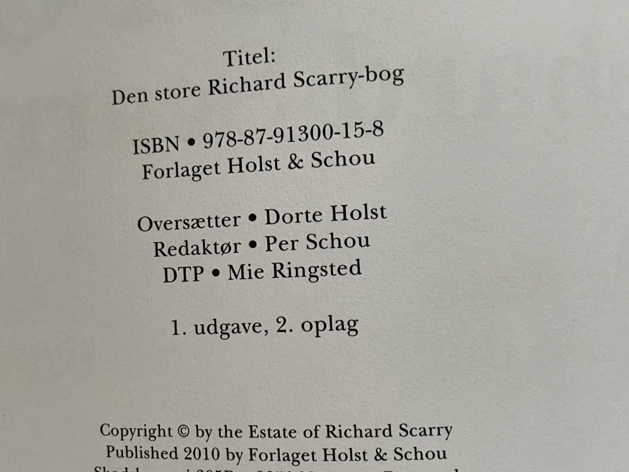 Billede 12 - Richard Scarry se tekst