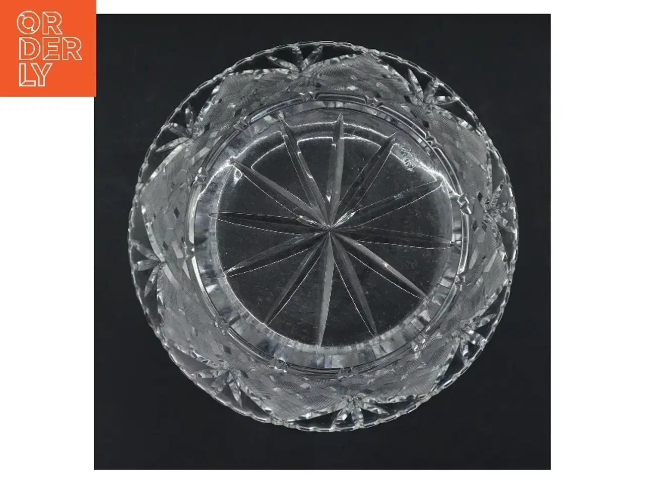 Billede 3 - Dekorativ krystalskål (str. Ø 22 cm)