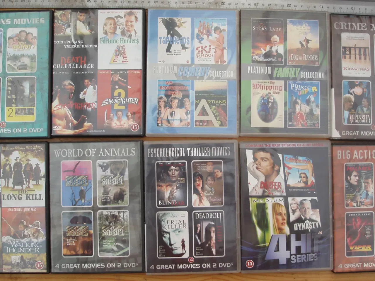 Billede 2 - 56 film dvd 4 dobb