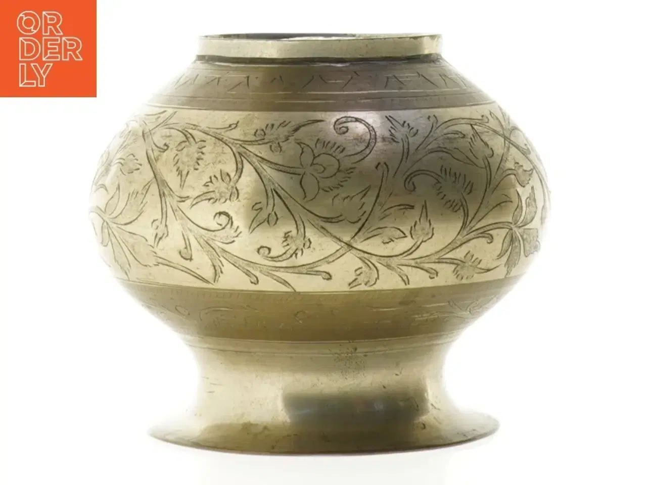 Billede 3 - Messingvase (str. 12 x 14 cm)