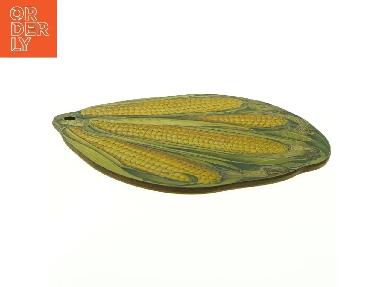 Billede 3 - Skærebræt med majsmotiv (str. 24 x. 22 cm)