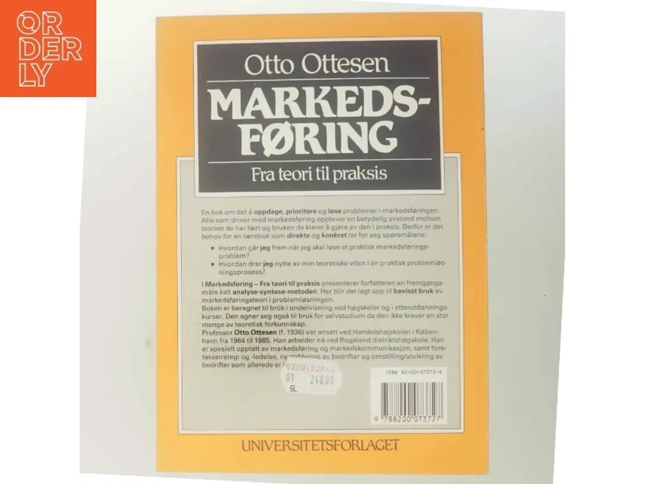 Billede 3 - Markedsføring : fra teori til praksis af Otto Ottesen (Bog)