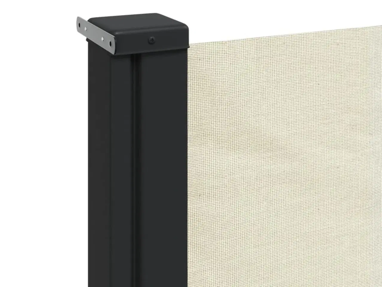 Billede 7 - Sidemarkise 160x500 cm sammenrullelig cremefarvet