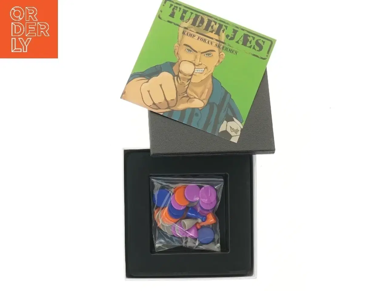 Billede 2 - Tudefjæs spil (str. 17x17 cm)