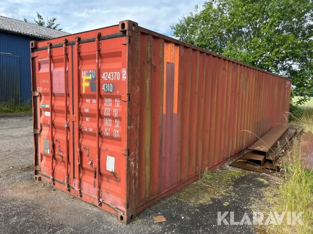 Billede 1 - Skibscontainer KB40-DC 40 Fod