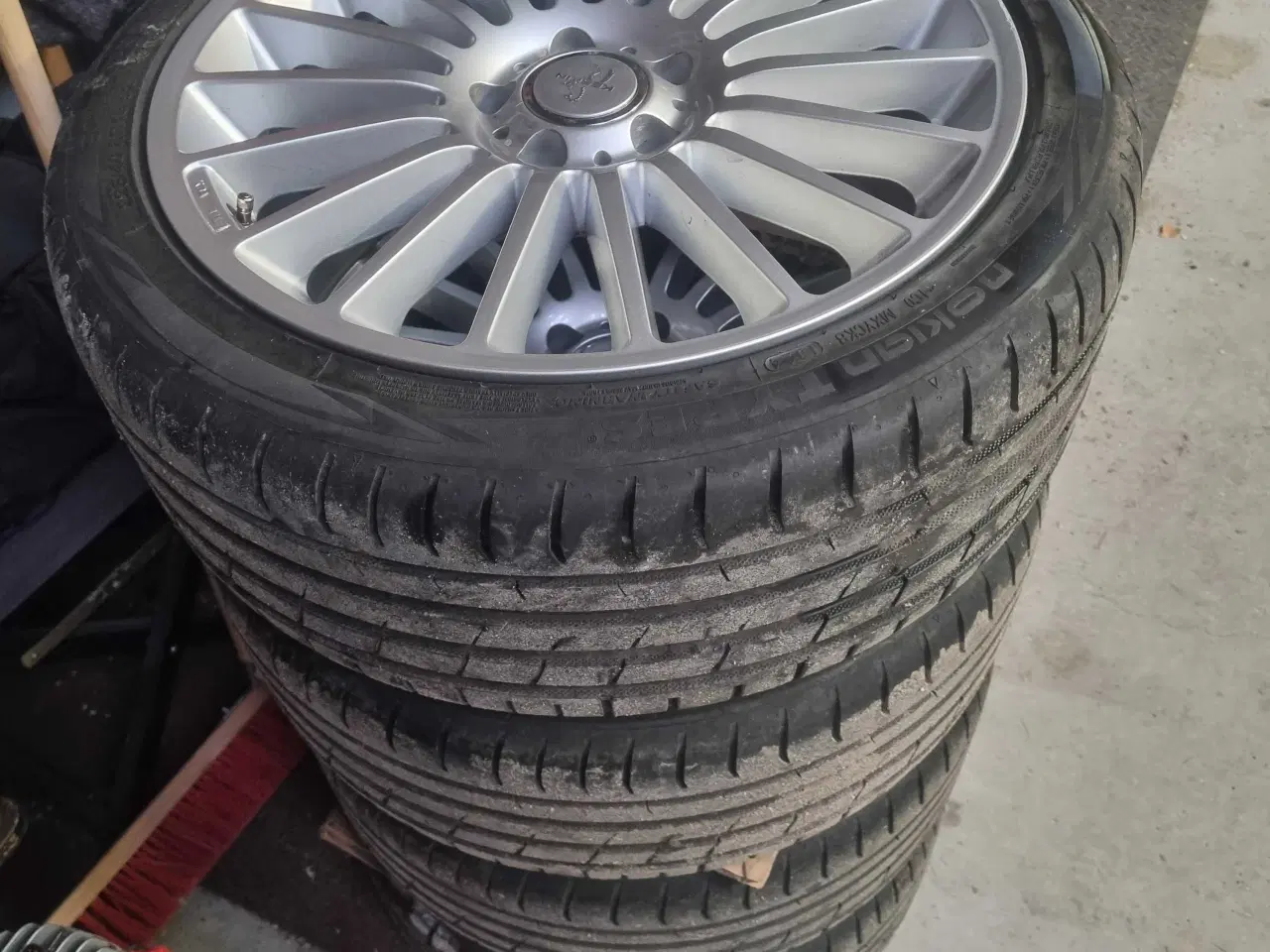 Billede 8 - SPRØDE 5x112 18 tommer KESKIN KT15 fælge