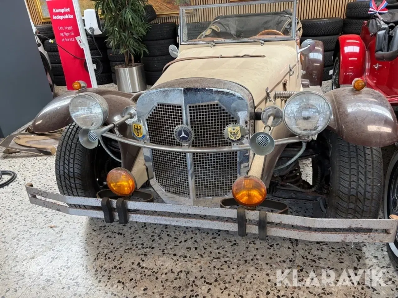 Billede 2 - Veteranbil Mercedes-Benz SSK Gazelle Cab Replica