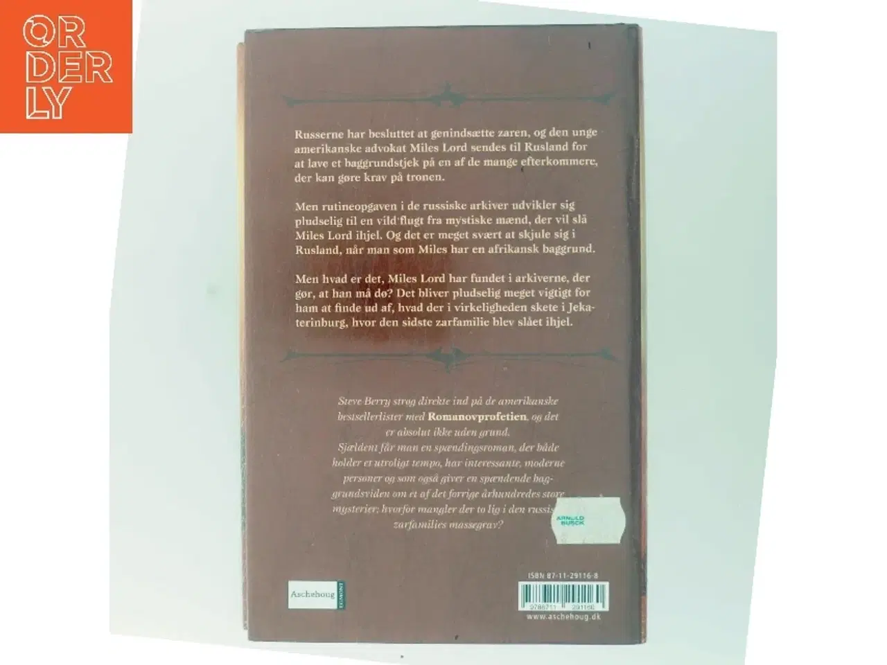 Billede 3 - Romanovprofetien af Steve Berry (Bog)