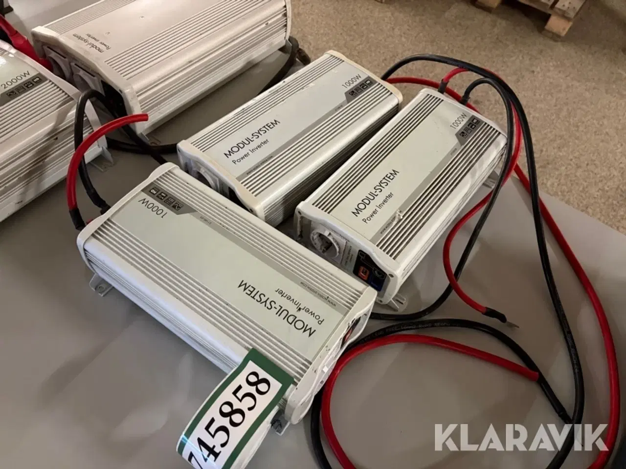 Billede 1 - Invertere Modul-system Power inverter, 1000W - 3 stk