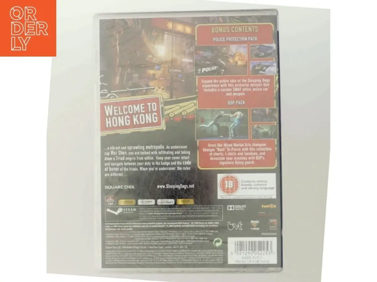 Billede 3 - Sleeping Dogs Limited Edition PC Spil fra Square Enix