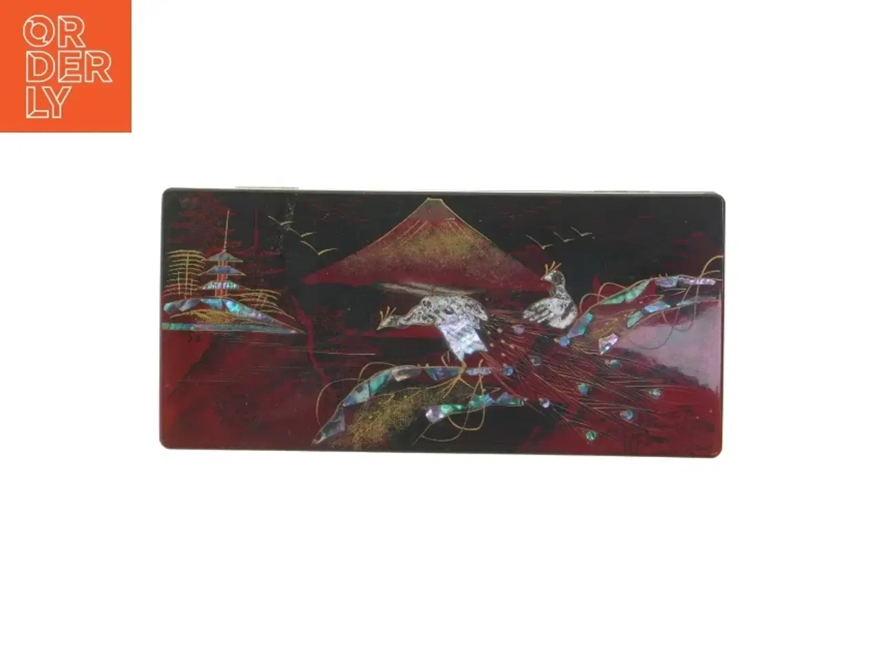 Billede 2 - Dekorativ smykkeæske (str. 26x8,5 cm)