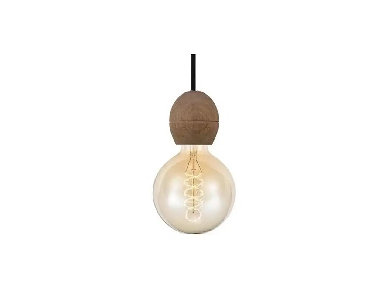 Billede 2 - * Lækre dobbeltlamper - i teaktræ