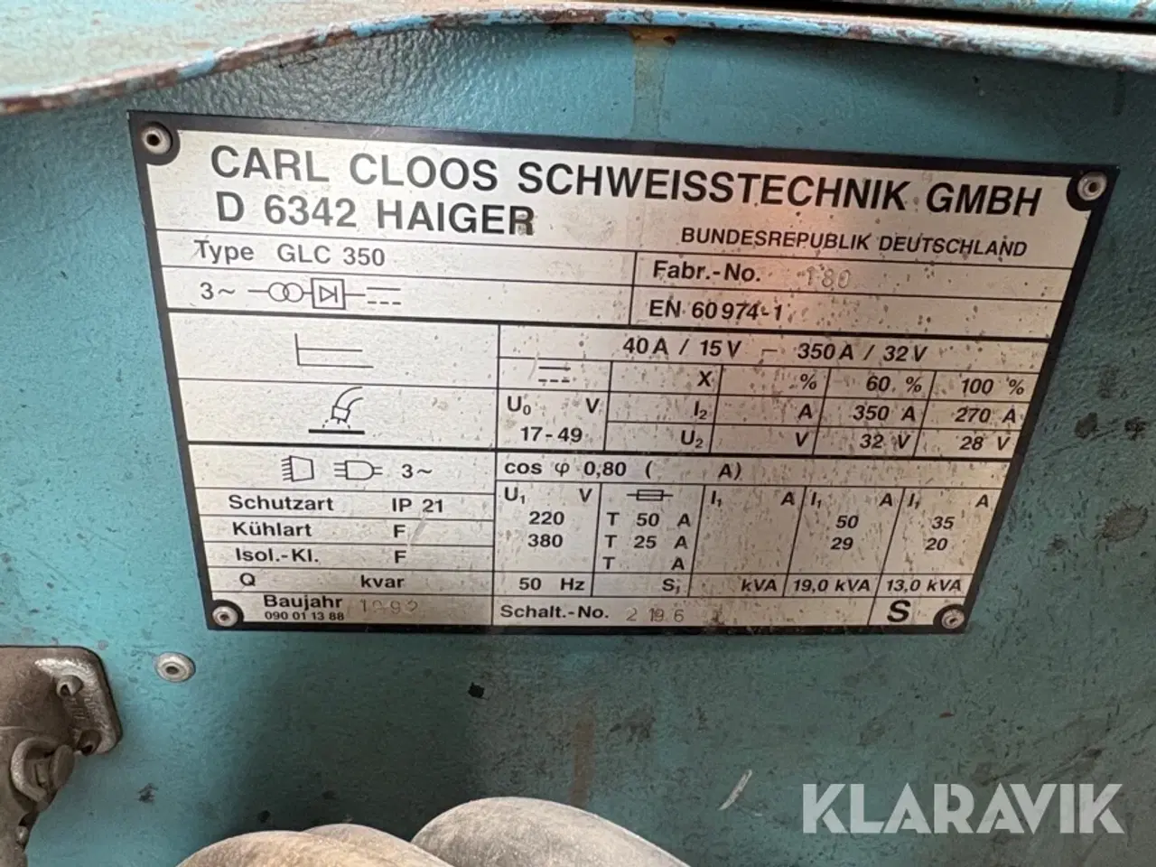 Billede 9 - Svejsemaskine Carl cloos GLC 350