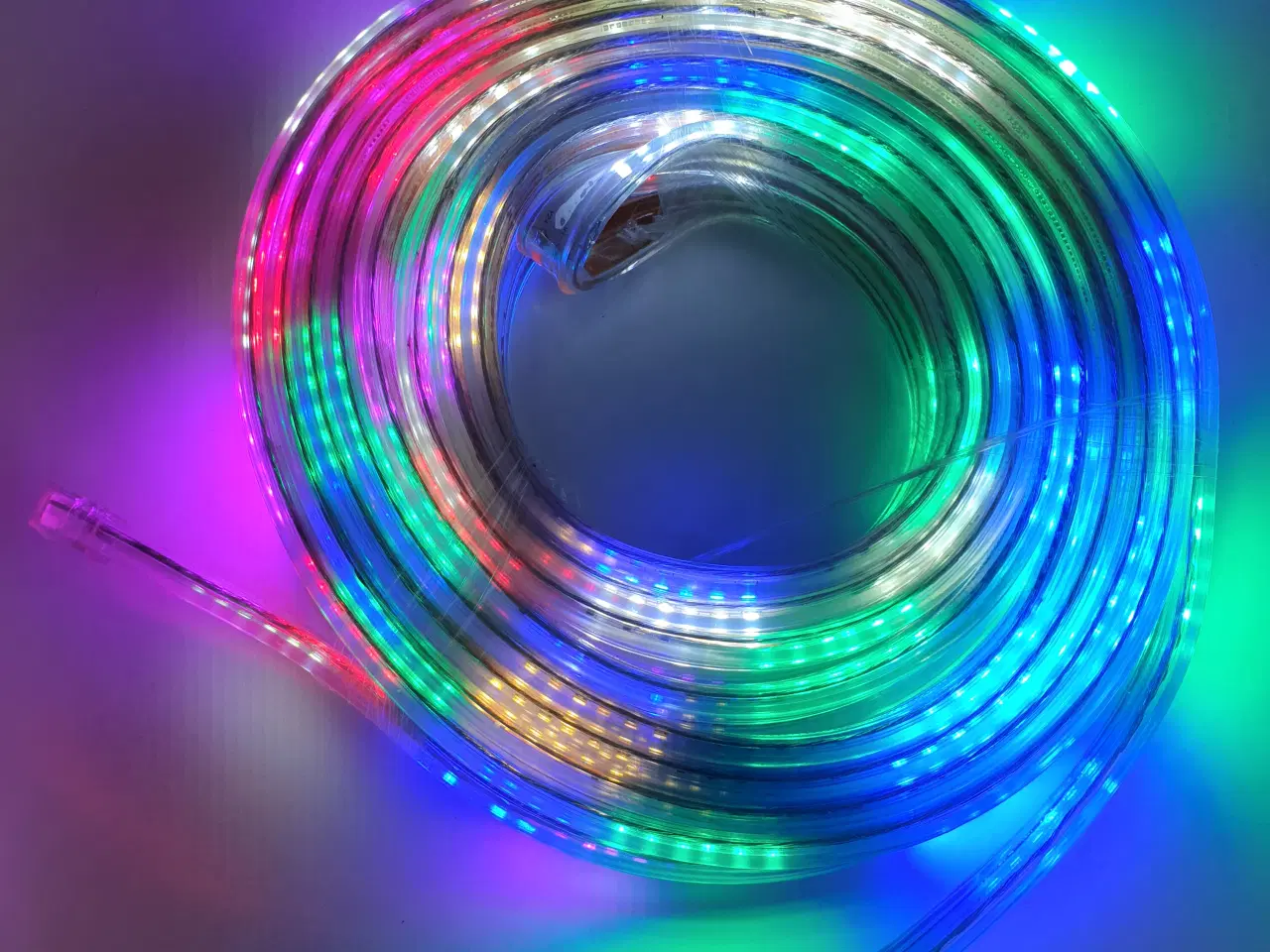 Billede 6 - NY! 10m Flerfarvet LED Kæde / Julelys - 8 forskell