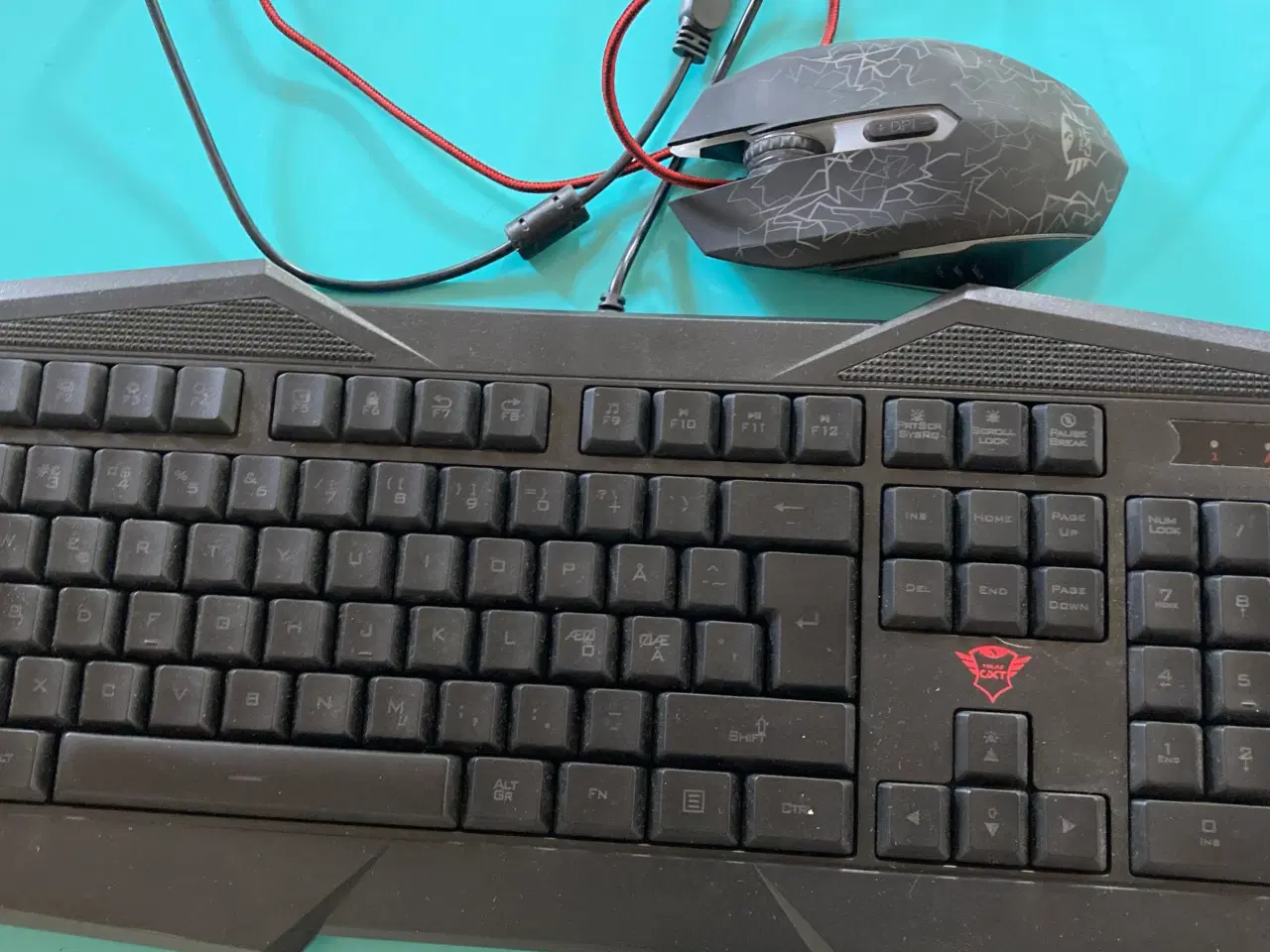 Billede 1 - Sejt keyboard/tastatur med mus