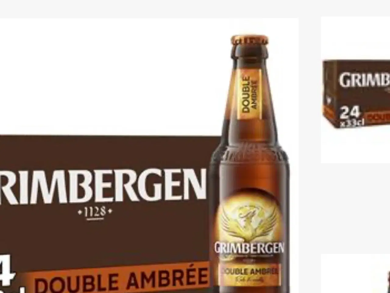 Billede 1 - Grimbergen Double Ambrée Belgisk Ale - 6,5% øl,