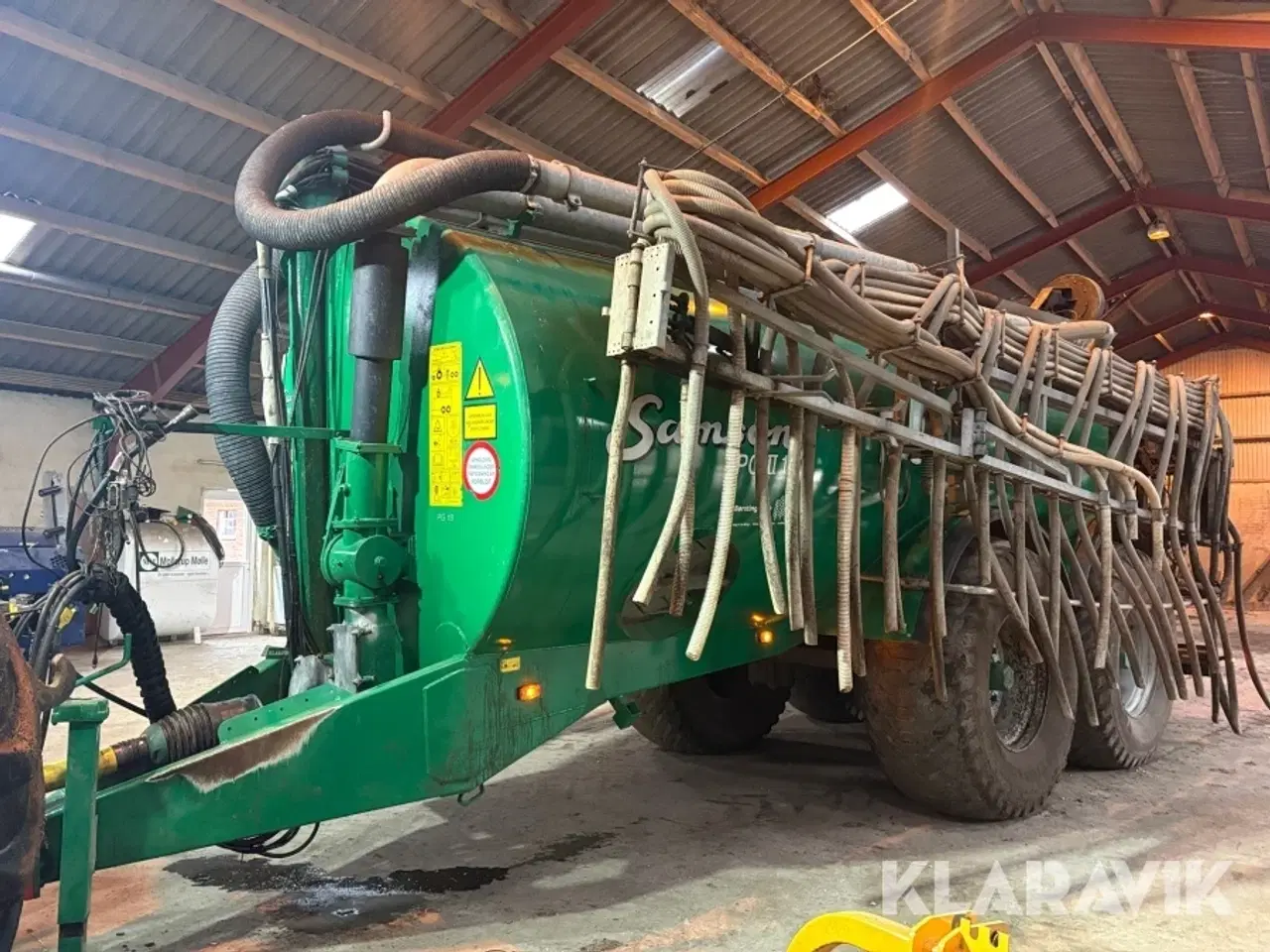 Billede 1 - Gyllevogn med spreder Samson PG 18