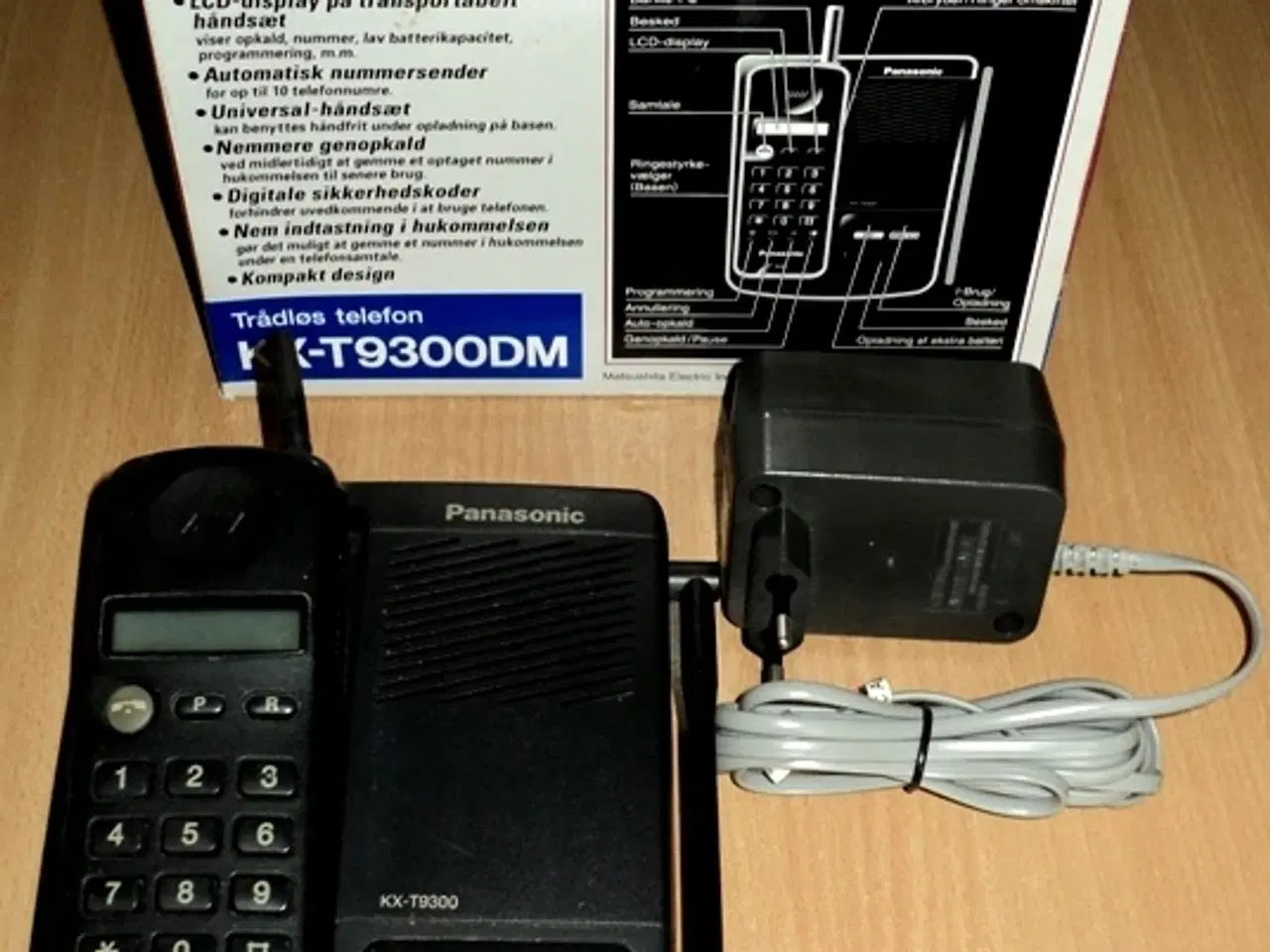 Billede 1 - Perfekt Gave ! - Trådløs Panasonic Telefon