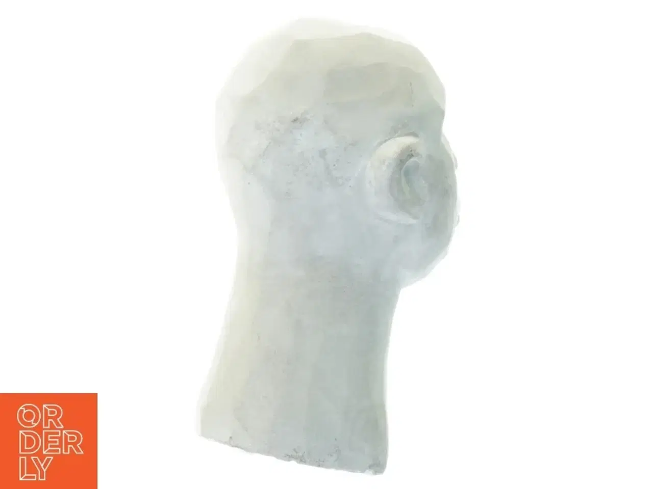 Billede 2 - Beton hovedskulptur (str. 14 x 8 cm)