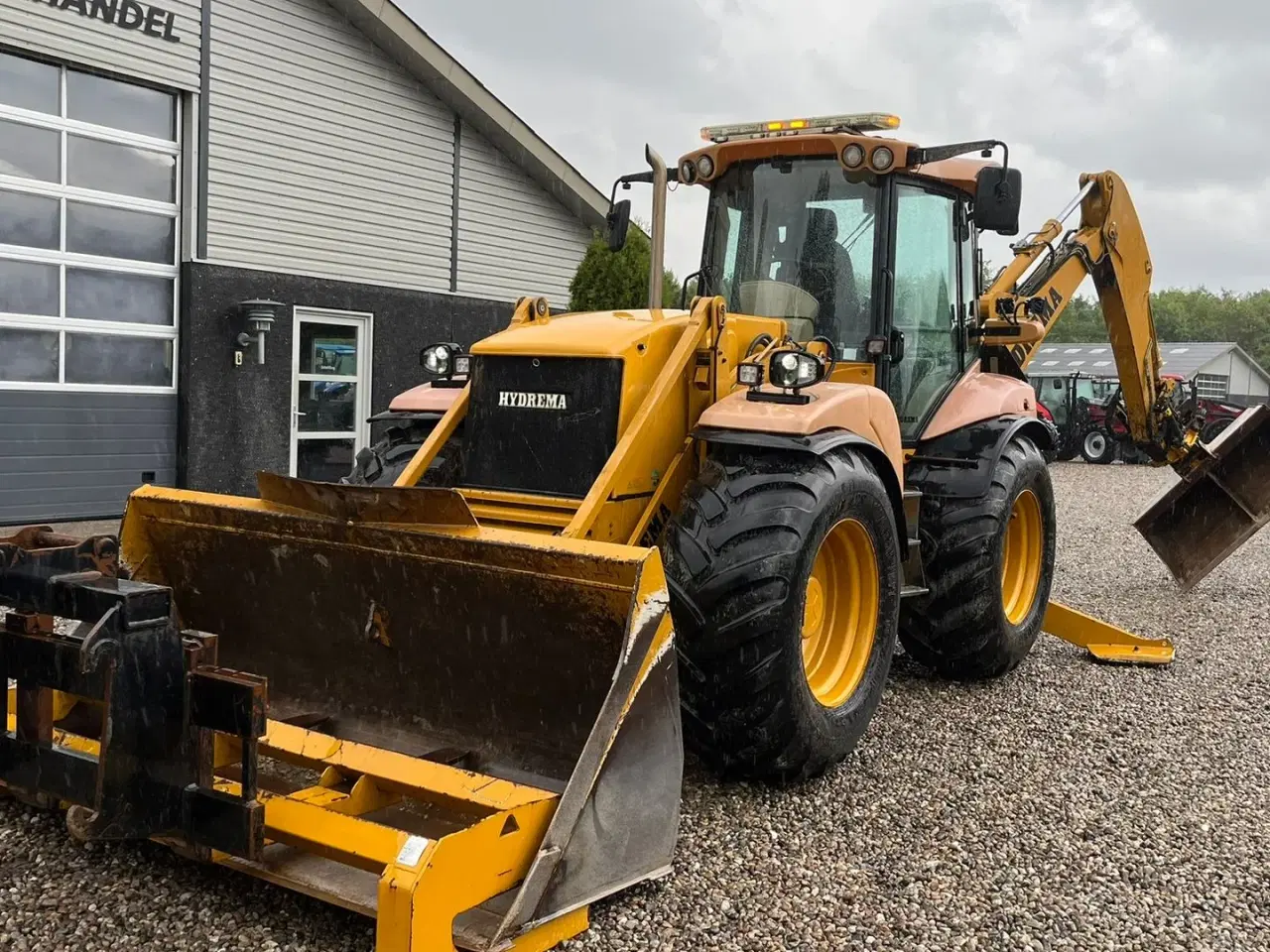 Billede 20 - Hydrema 926E Med Encon Rotor-Tilt skifte i bag og brede dæk samt centralsmørring. Meget velholdt rendegraver. Lige fået service lavet af Hydrema
