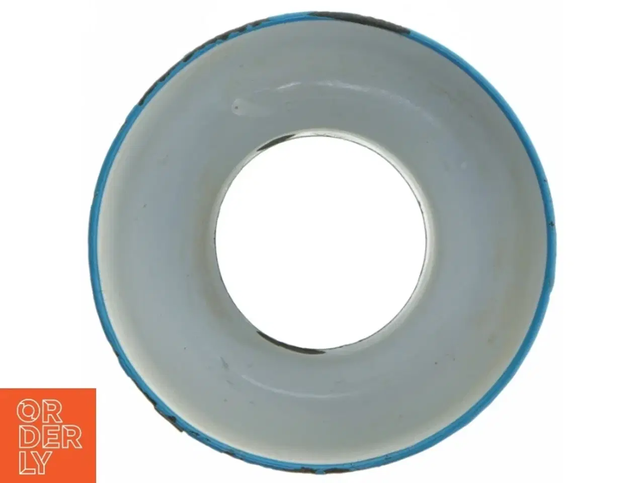 Billede 3 - Blå emalje form (str. Ø 19 cm)